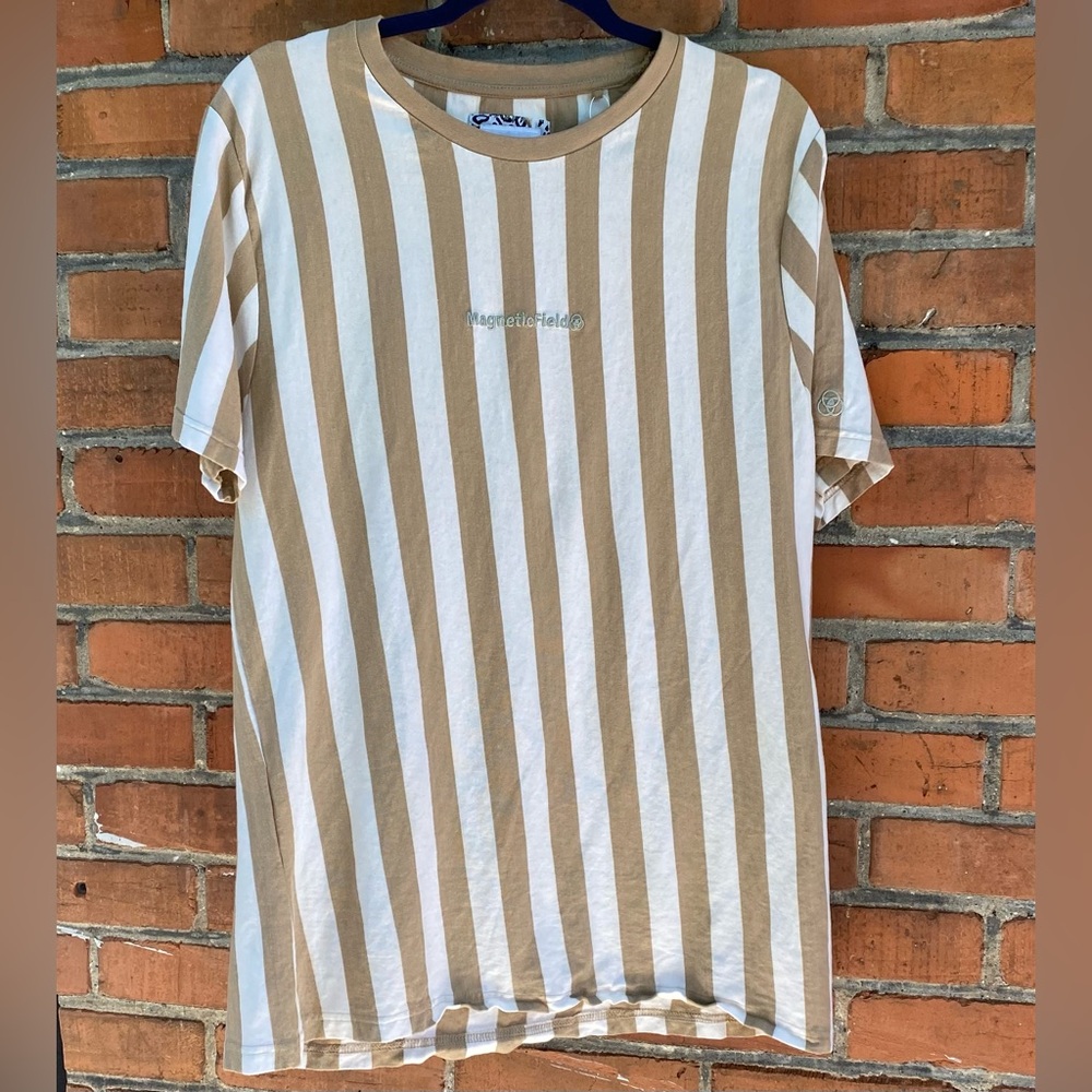 NWOT Denim & Flower Striped T-Shirt